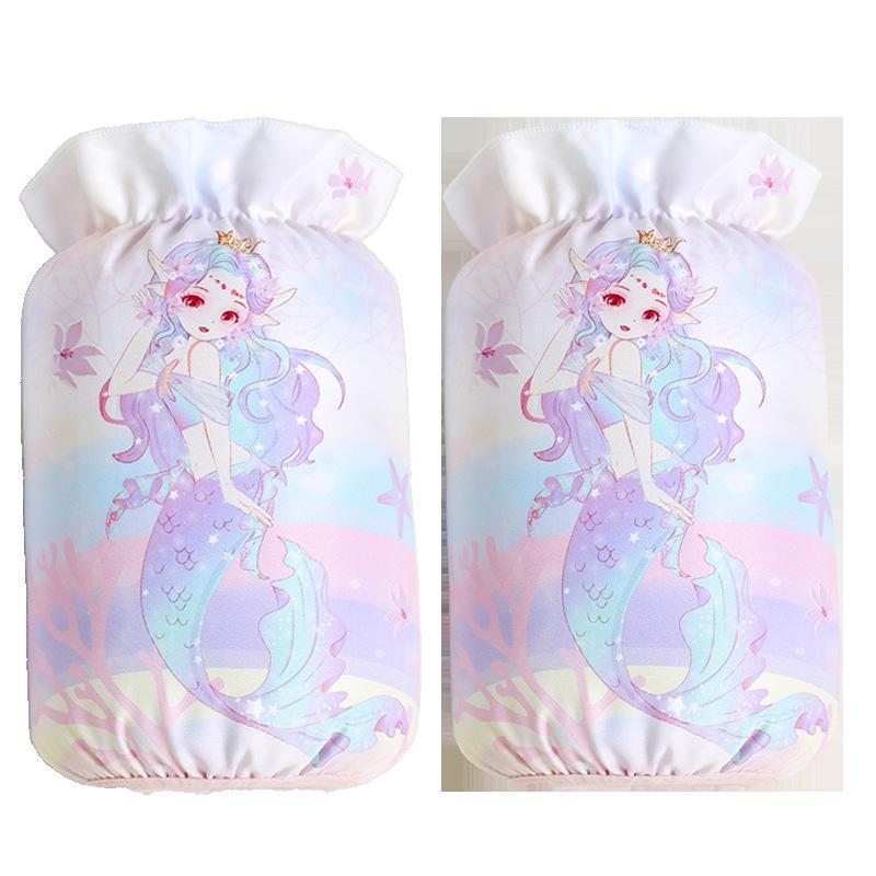 Waterproof Mermaid Sleeves for Girls - Anti-Dirty, Ideal for Autumn and Winter, Ages 3-12