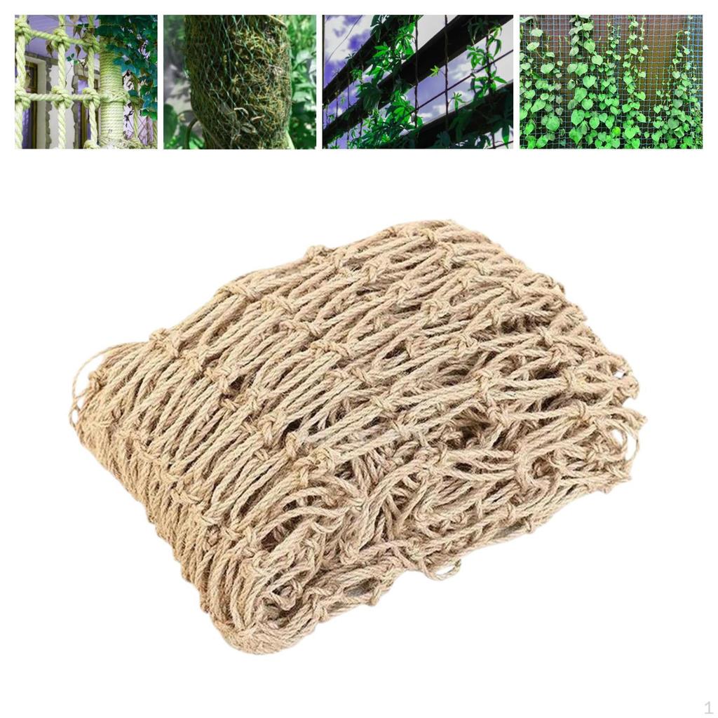 Jute Net Anlage Unterstützung Netting 1x3 Meter Hinterhof Zaun Spalier Garten