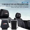 Car Headrest Cover Seat Head Pillow Neck Headrest Cover For GR Sport Camry Prius Auris Crown Yaris Corolla CHR Avalon AD6