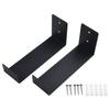2pcs Snowboard Hanger Wall Mount Storage Rack Steel Snowboard Wall Rack Stand Ski Surf 2pcs Snowboard Hanger Wall Mount Storage