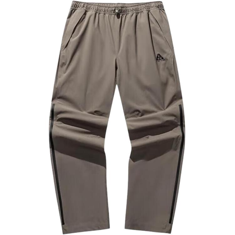 Anta Outdoor Series Sports Casual Simple Loose Solid Color Windbreaker Pants Men Bottoms 952536505-2