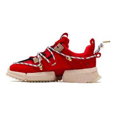 Li Ning Atmos X Pangu Titan 20SP-S Amortyzujące Antypoślizgowe Niskie Buty Casual Damskie sneaker Czerwone AGLQ238-1