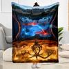 Stranger Things Mashup Suitable Blanket for Offices, Travel, Living Rooms Also a Good Gift for Friends and Family Suitable for All Seasons.