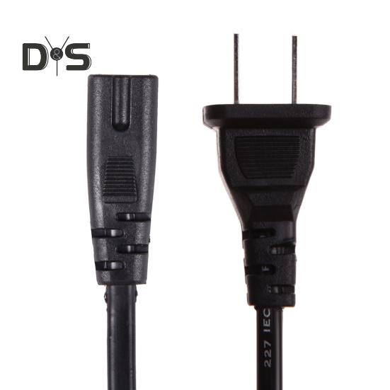 Dvoukolíkový napájecí adaptér AC Kabel Vysoká účinnost Univerzální napájecí kabel Náhrada pro PSV/pro PS3/pro PS4