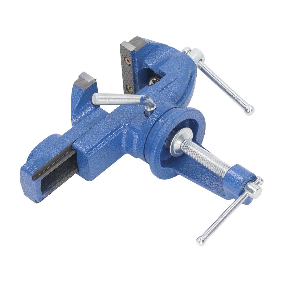 Tischschraubstock Klemme für Werkbank Verstellbar 360 Grad Drehbar für Zuhause Holzbearbeitung 2,5 Zoll