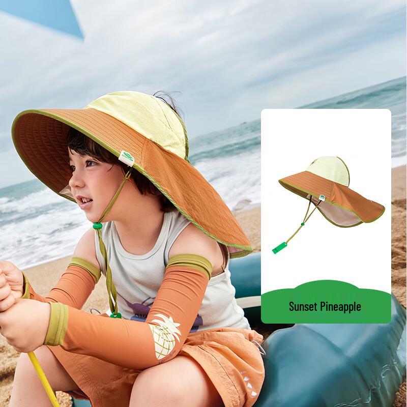 Kocotree Kids UV Protection Sun Hat with Large Brim L