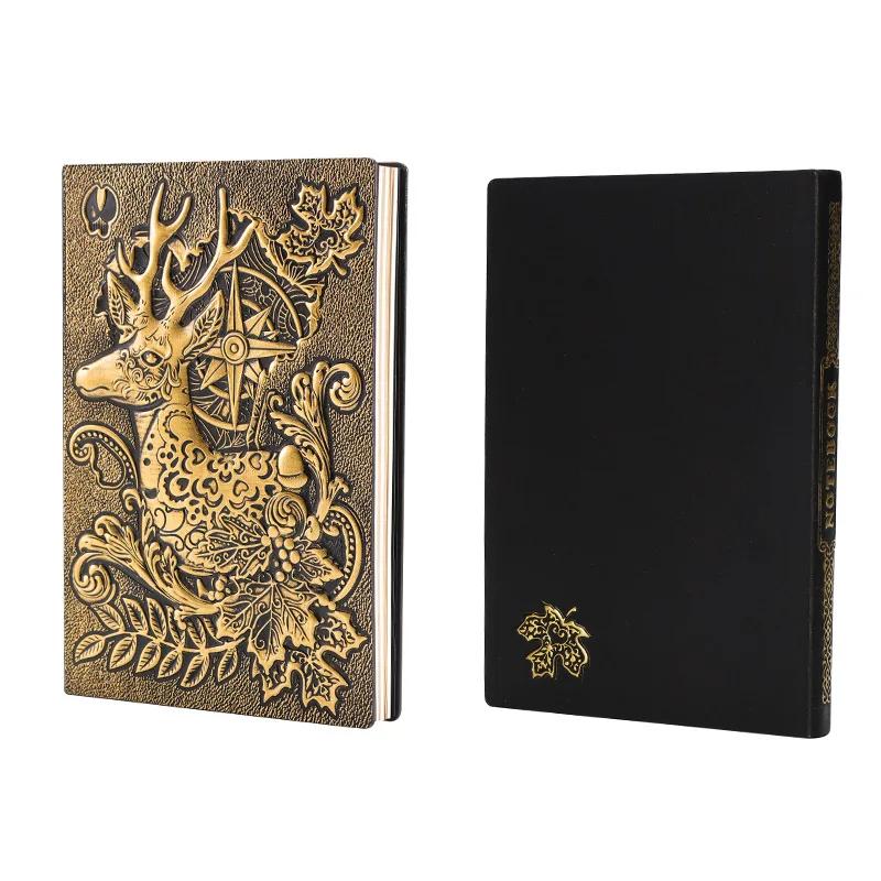 European Style Creative Embossed Vintage Notebook Diary Opening Ceremony Graduation Gift Crafts Home Decor