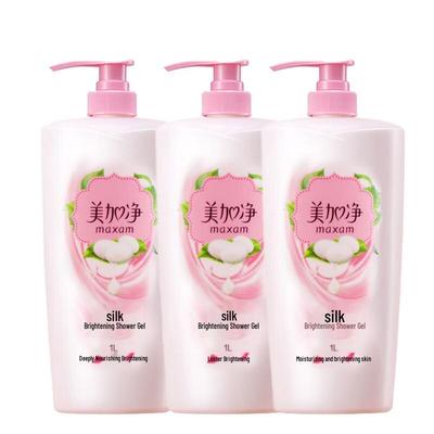 Silk Brightening & Moisturizing Shower Gel (3 X 1L Pack)