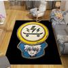 Killua Zoldyck Home Sofa Decoration for Living Room & Bedroom, Non‑Slip Play Flannel Floor Mat for Game Room