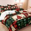 MERRY Christmas Bedding Set 3D Printed Duvet Cover Set Soft Single Double Size Bed Set 2026 Christmas Gift Tree Home Decorations
