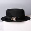 Nouveau chapeau de paille d'été pour femmes, style français haut de gamme rétro Hepburn, chapeau de soleil à large bord, protection solaire pour visage fin
