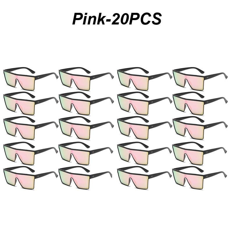 2025 New Fashion High Quality Square Glasses Frame Big Frame Retro Cyberpunk Color Film Sunglasses for Men and Women