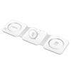 LogiLink 15W Foldable Qi 3-in-1 Wireless Charger for iPhone Apple Watch AirPods White