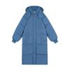 Winter Down Cotton Coat Women's Mid-length New Style Loose Thickened Cotton Jacket Knee-high Bread Coat Cotton Coat Jacket