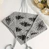 Diadema Bohemia Estilo Francés Yousheng Flor de Ganchillo Cordones Pañuelo Triangular Estilo Halloween Bandana de Punto Accesorio para el Cabello