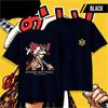 One Piece Trafalgar D Water Law Cotton Tshirt 2026 Summer KidsUnisexsWomens Fashion Casual Short Sleeved Tshirt Streetwear