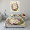 Floral Christian Verse Decor Set  Kid'S And Adults' Bedroom Decor, Exquisite Three-Piece Bedding Set Gift