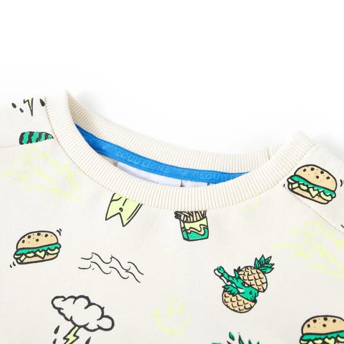 Sweat-shirt pour enfants écru doux 92/104/116/128/140