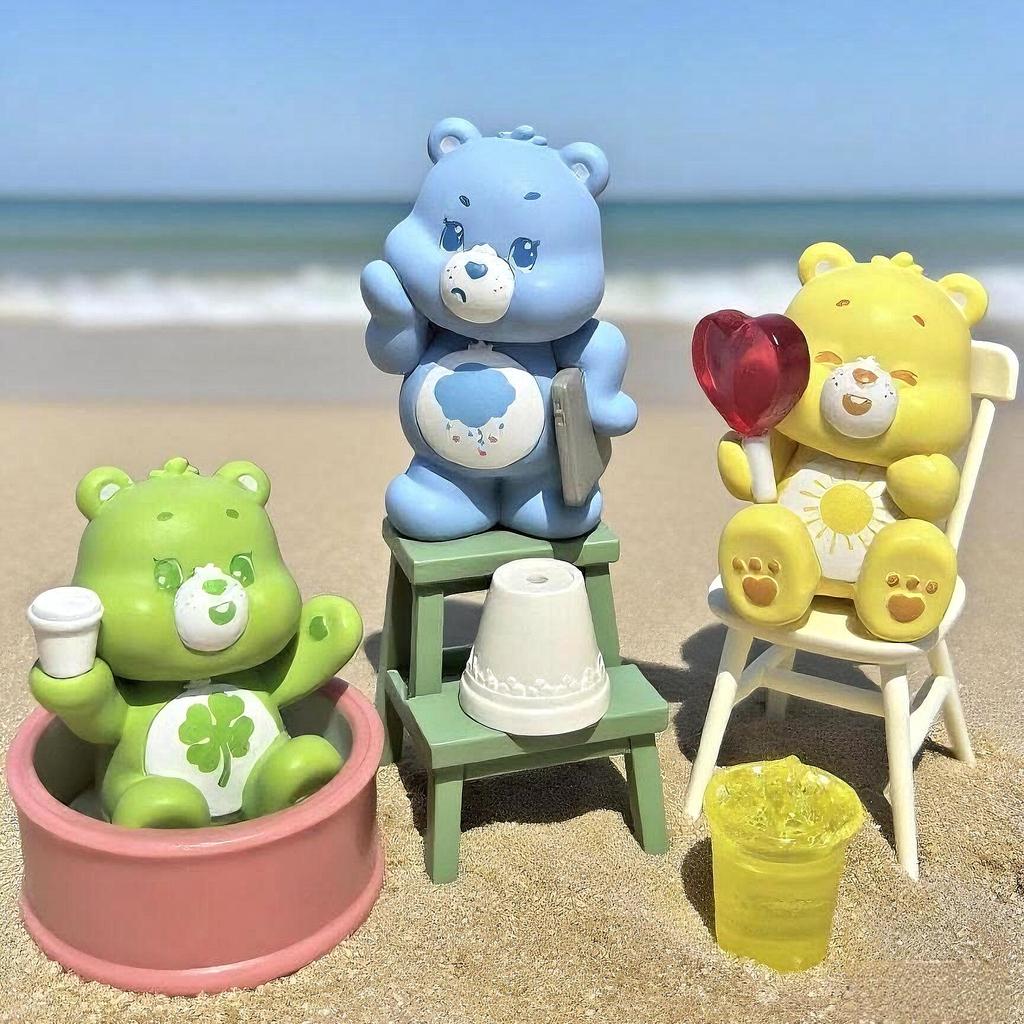 Funism Cares Bears Plush Glow Daily Series   Gifts Plaything Good Gift For Kids Model Anime Figures Collect Ornaments