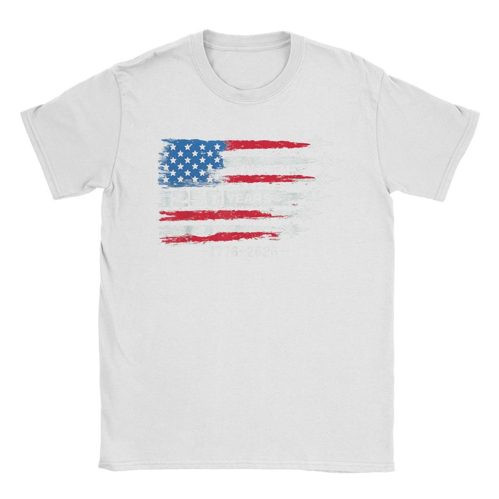 250 Years American 1776 2026 250th Usa Birthday 4th Of July T Shirt Summer Cotton TShirts For Unisex Tshirt ShortSleeved Tees