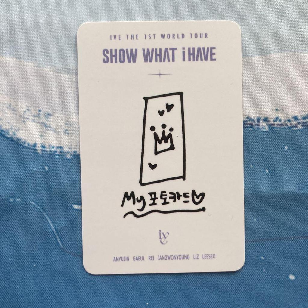 [USED] IVE FC Limited Admission 2nd Period 1st Day DIVE Seoul Contra Card Wonyoung