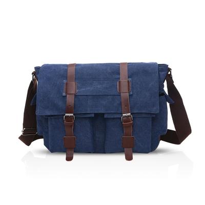 FANDARE Messenger Shoulder Crossbody Canvas Large Perfect for Business Job and Outdoor Blue A Men's Bag, Bag, Bag, Lightweight, Capacity, Popular,
