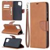 Geeignet für Samsung A02S Handy Lederhülle A72 Matt Unifarbener Kartenhalter Handschlaufe Schutzhülle A32