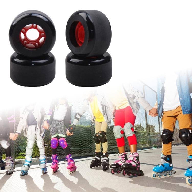 4lots Durability Skating Wheel Fashion Flashing Wheel Silents Flashing Wheel for Beginners and Long Distances Skaters