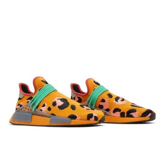 Adidas Pharrell x NMD Human Race Анималистичный принт GZ4439 EU 36 оранжевый/чёрный