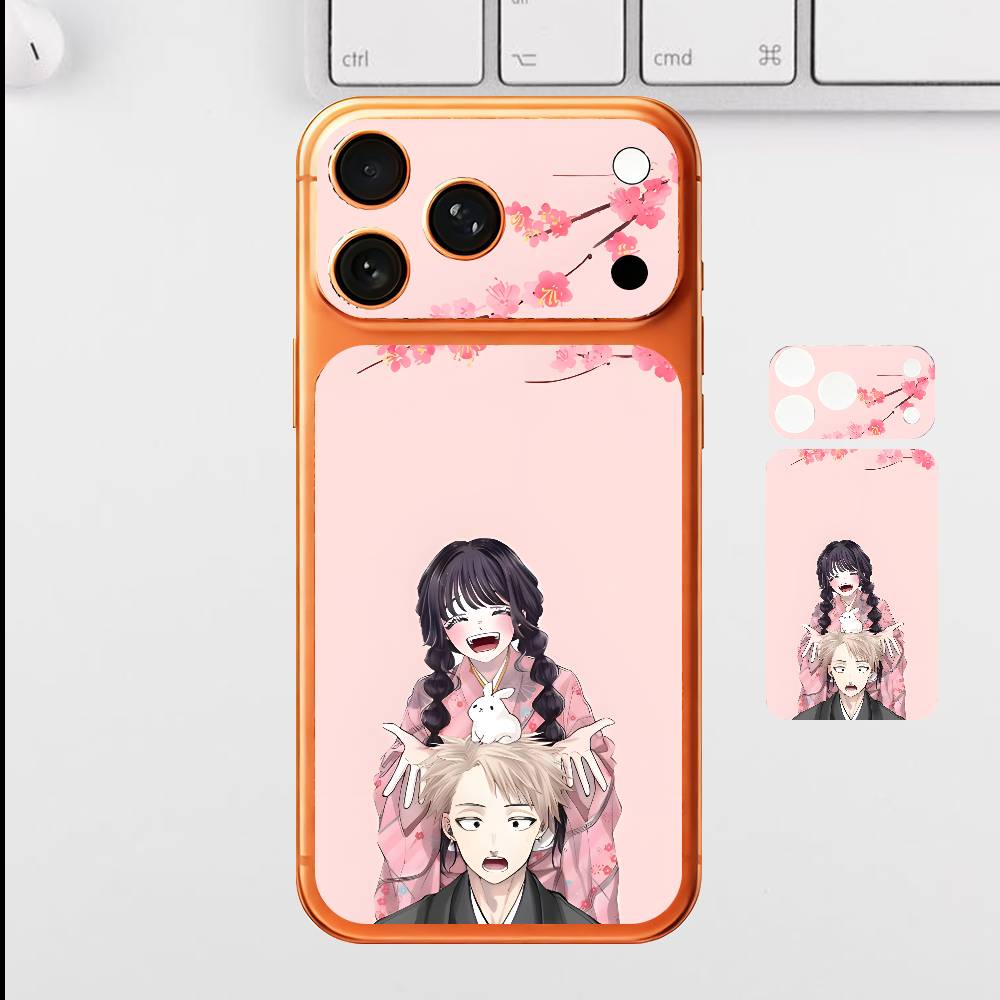 Anime W-Waguri R-Rintaro For IPhone 17 Pro ProMax Full Back Cover Decal Wrap Skin Rear Protective Sticker Film