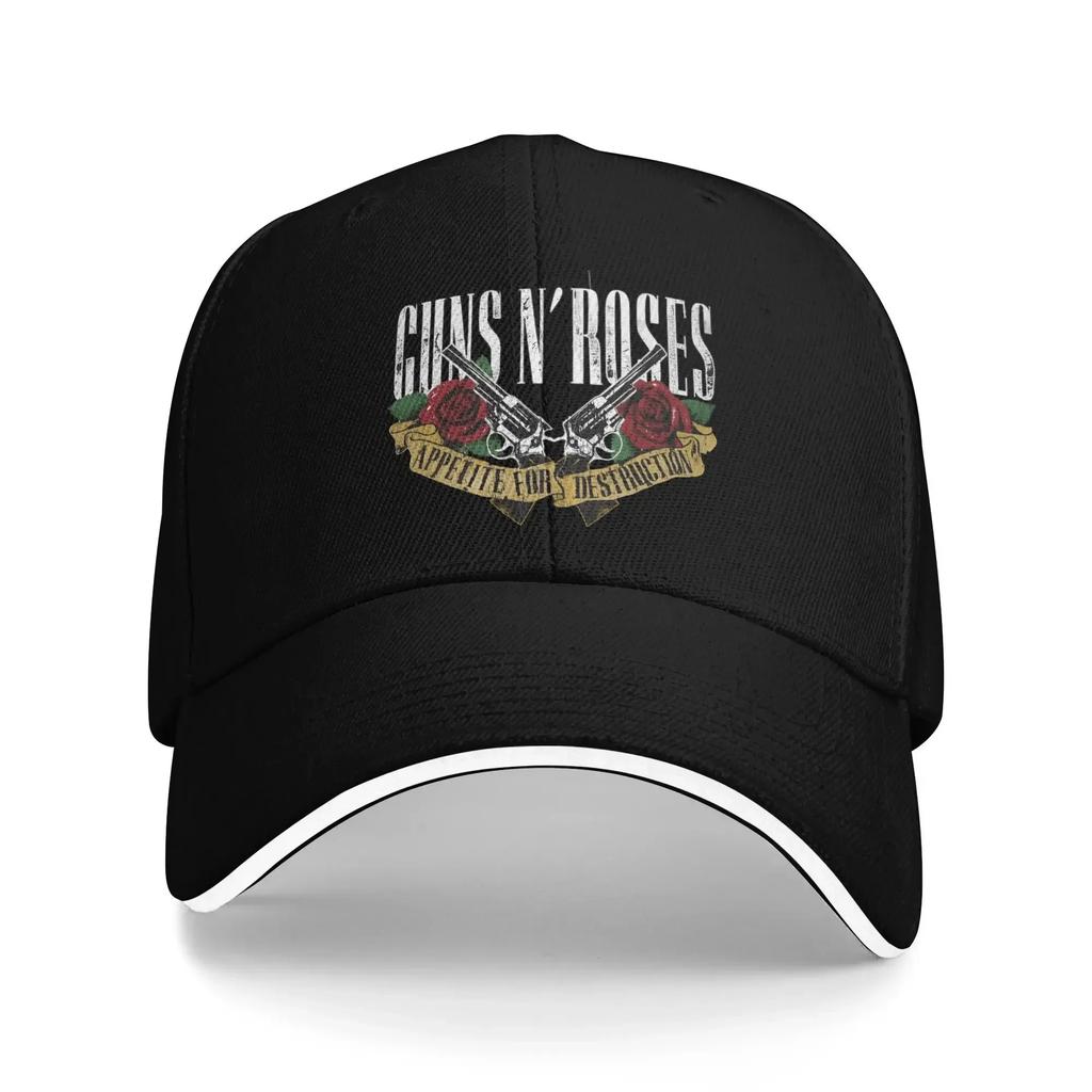 Guns N Roses Baseball Cap Fashion Trucker Hat Spring FeUnisex Unisex Hunting Camping Baseball Caps