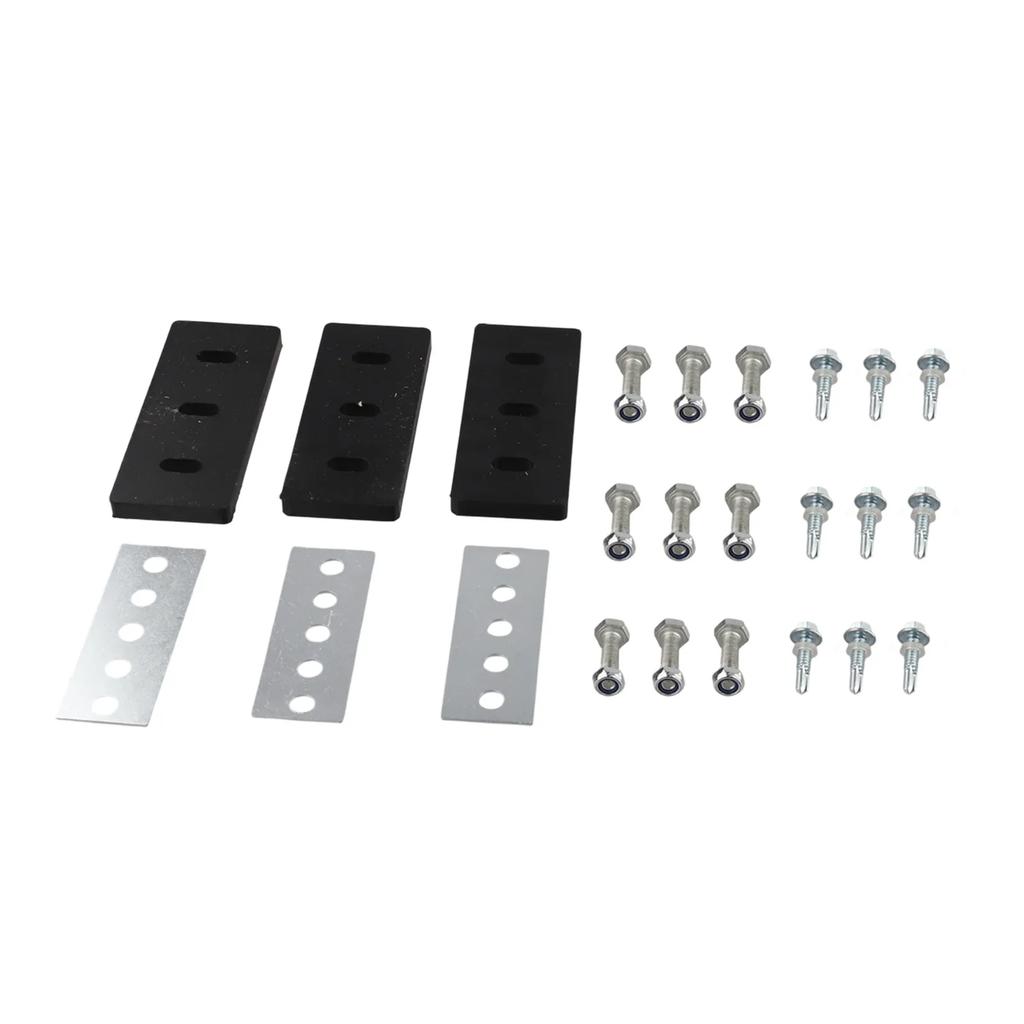 Blower Stainless Steel Parts Snow Blower Kit 3-Paddle Configuration 304 Stainless Steel Lock Nuts And Bolts SBR Rubber Material