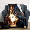 1pc Fantasy Adventure Flannel Blanket Soft Warm Throw for Home, Office, Travel, All-Season Cozy Bedding GiftL1205
