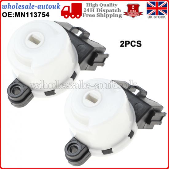 2PCS For Mitsubishi Outlander 2001-2013 New Ignition Lock Barrel Contact Switch
