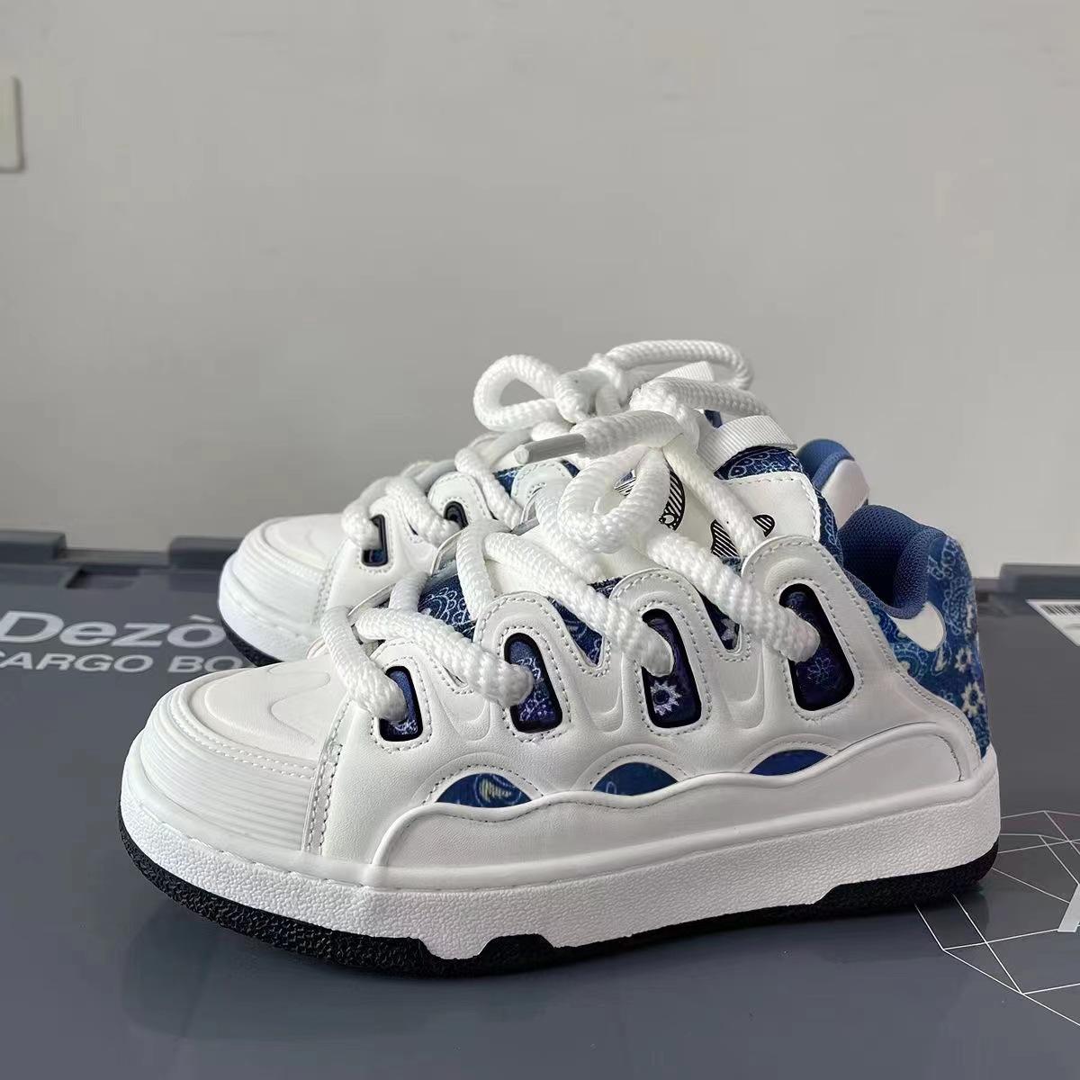 

Модний тренд Гуочао, повсякденне універсальне взуття для скейтборду для пари 39