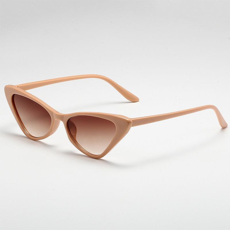 Trendy High-End Street Photography Uv-Proof Driving Sunglasses Small Frame Cat Eye Sunglasses