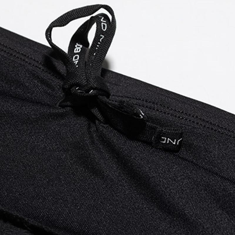 Asics Woven Drawstring Fitted Athletic Shorts Women Bottoms Black 2012C627-001