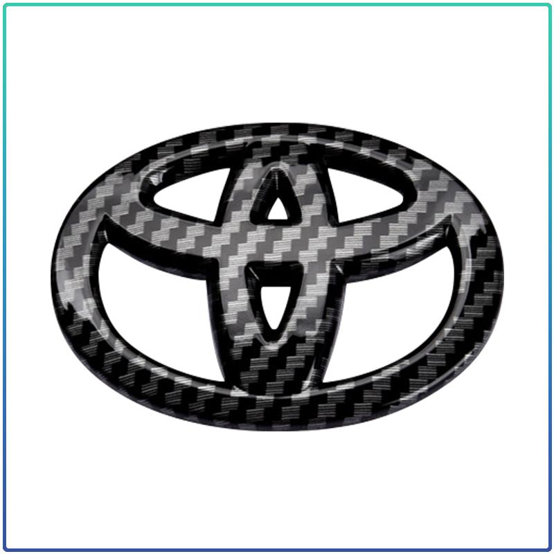 1Pc Car Steering Wheel Logo Sticker Badge Interior Decoration For Toyota TRD Camry Corolla RAV4 CHR Yaris Auris