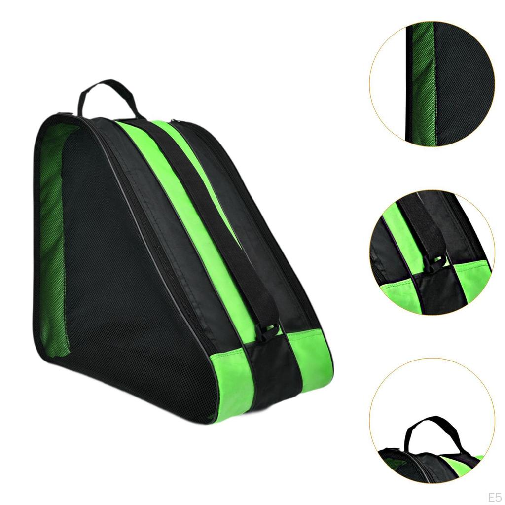 Ice Skate Bag, Accessories, Breathable Storage Bags for Skates, Thickened