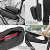 ROCKBROS Frame Bag, Bicycle Top Tube Bag, Waterproof Saddle Bag, 2.5L, Wear-Resistant, Cycle Bag, Road Bike Frame Saddle Bag, Easy Installation