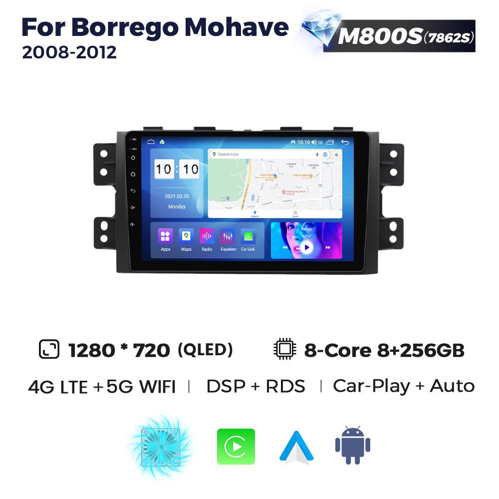 Navifly 7862S Android Car Intelligent Systems For Kia Borrego Mohave 2008-2012 Multimedia Player GPS BT Carplay Auto Stereo 2Din
