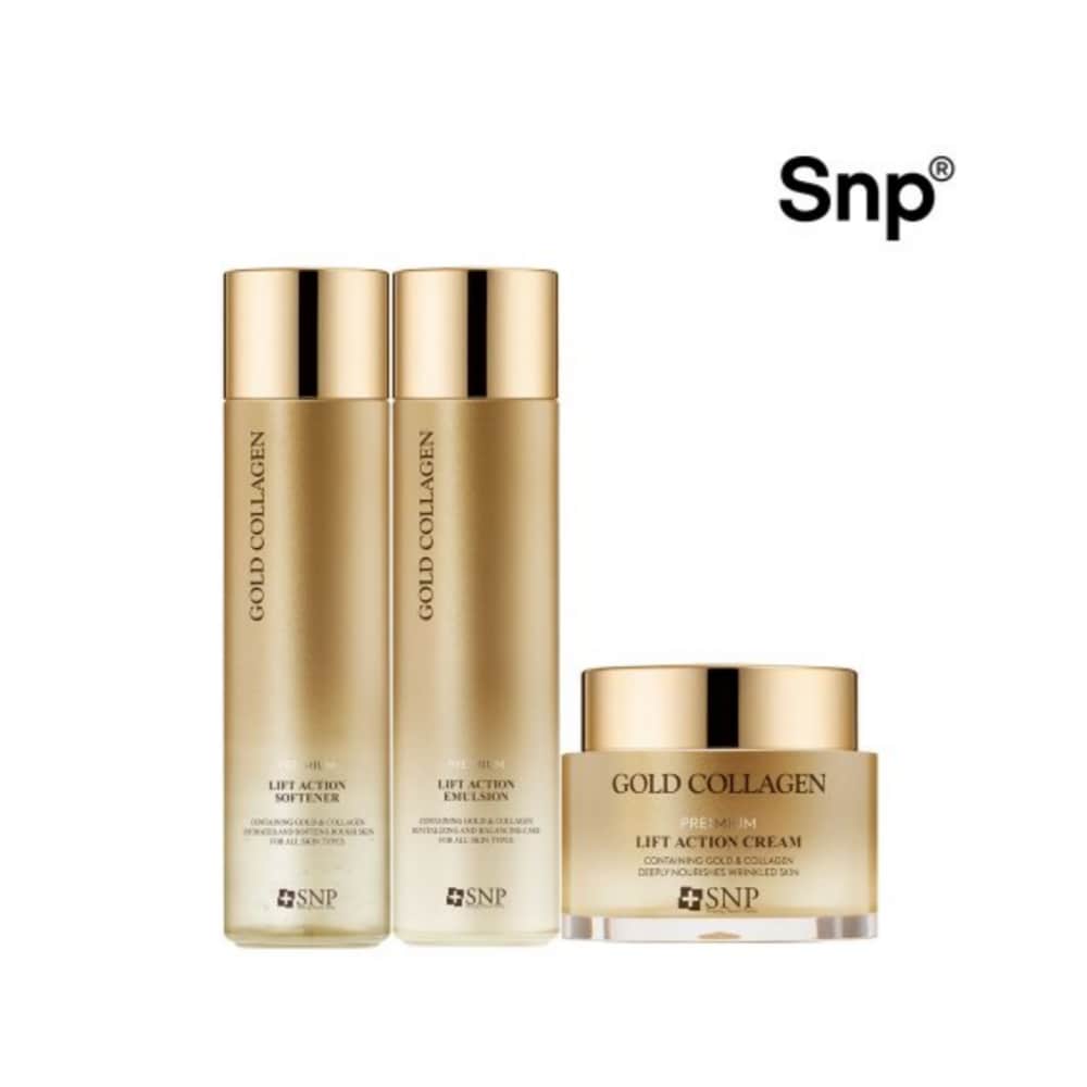 

Gold Collagen Lift Action Basic 3-piece Special Set