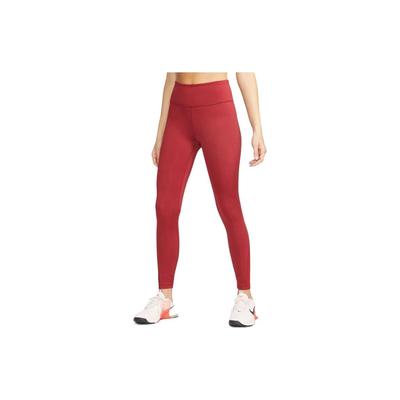 Solid Color Logo Print High Waist Leggings Women Leggings Red DD0249-690