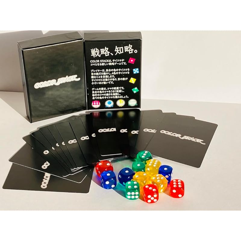 

[North Games] COLOR STACK (color stack) - for 2 people board games analog games The board changes abstract