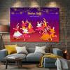 2D Flat  2D Flat Printing 1 Piece Dandiya Night Navratri Festival Background Banner
