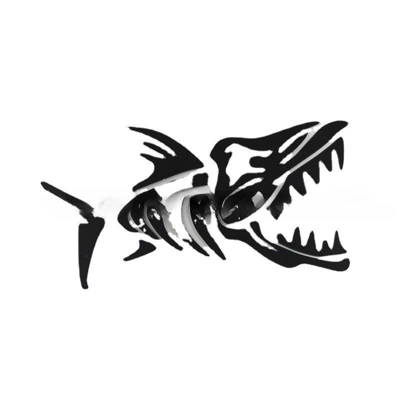 Fish Skeleton Skull funny vinyl car sticker waterproof car decal stickers on car truck bumper rear window