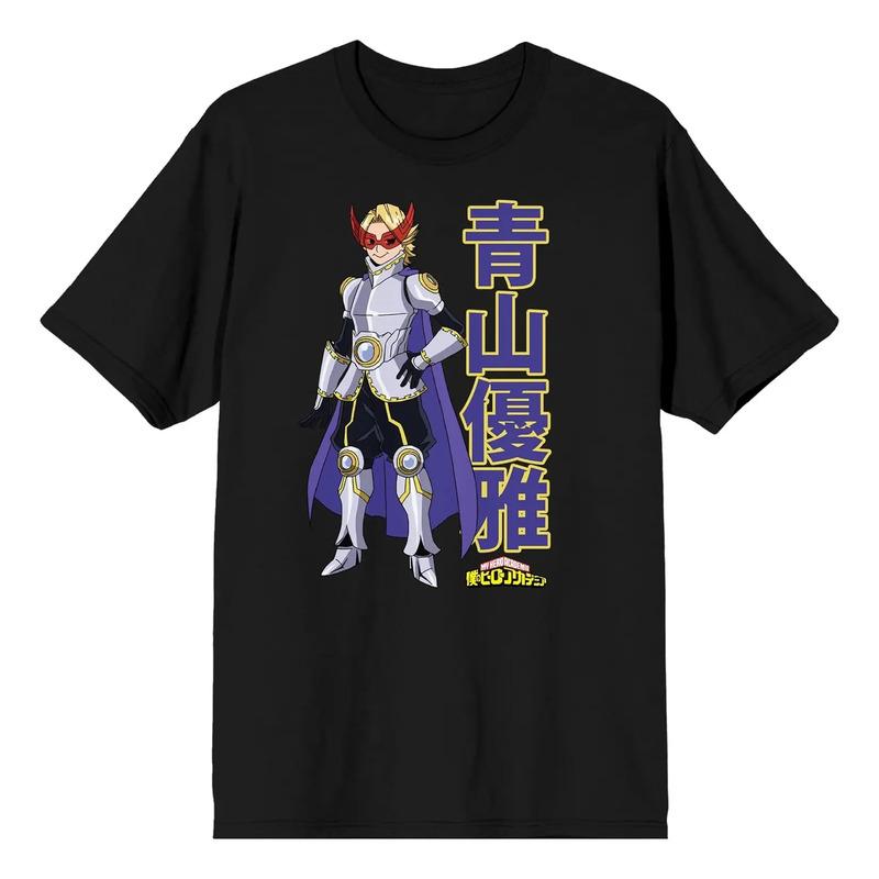 Camiseta Negra Bioworld My Hero Academia Yuga Aoyama Para Ho S разноцветный