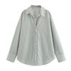 Kaslead New Arrival Women's Fashion Style Fashion Casual Minimalist Basic Poplin Shirt 4387096
