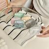 1 peça Caixa de Lentes de Contato Ins Portátil Transparente Caixa Companheira Minimamente Integrada Estojo de Lentes de Contato de Viagem para Meninas com Pinça