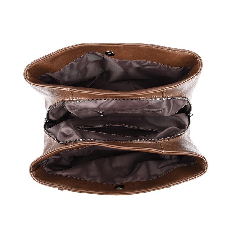 Eenvoudige en Casual Tote Bag voor Dames, Modieuze Schoudertas, Elegant en Trendy, Handtas met Grote Capaciteit